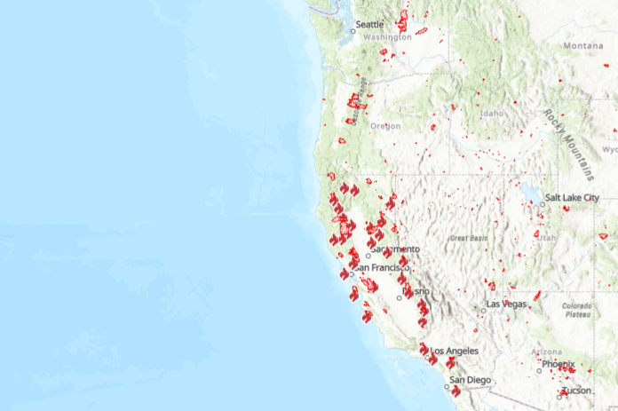 Unprecedented fires destroyed thousands of homes across the US this ...